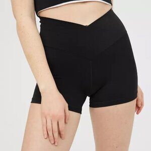 OFFLINE By Aerie Real Me High Waisted Crossover 3" Bike Short - Size S